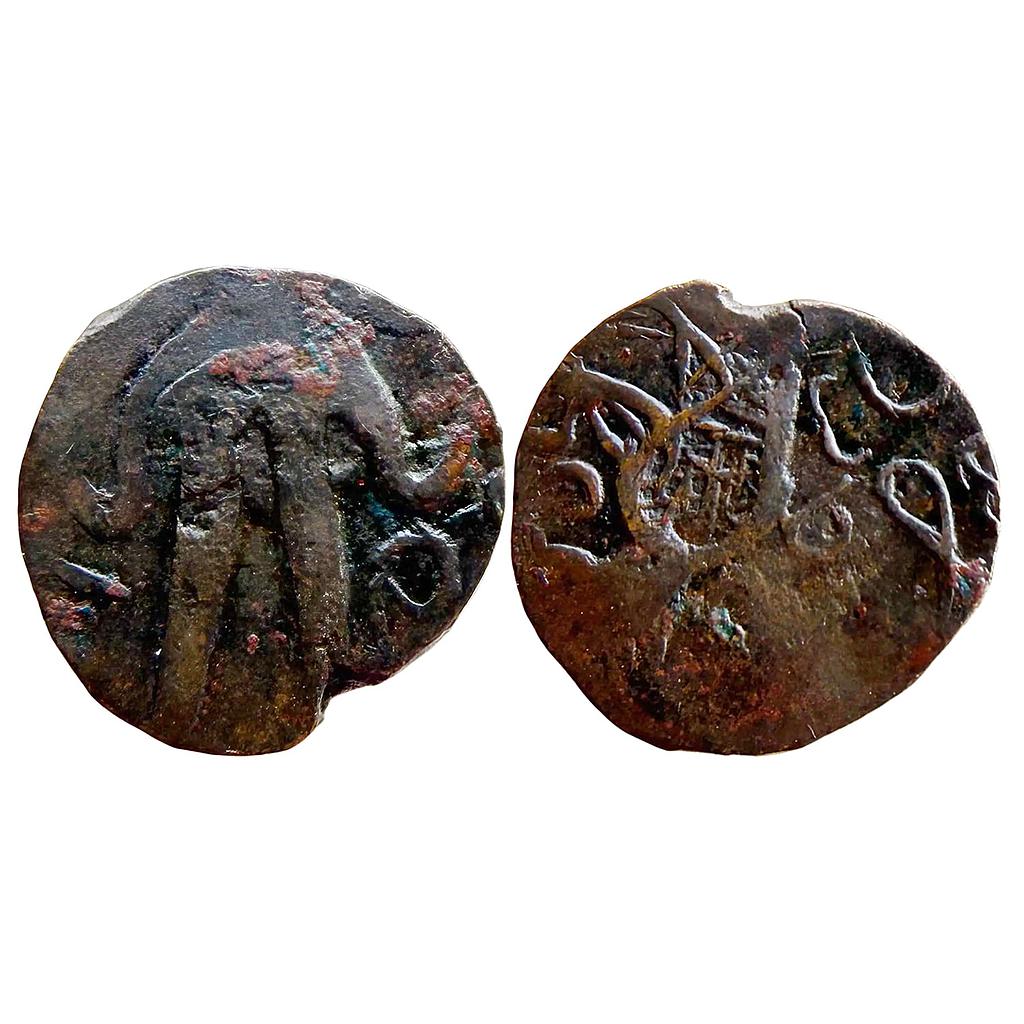 Ancient Later Kushanas Punjab Highly Debased Gold Unit