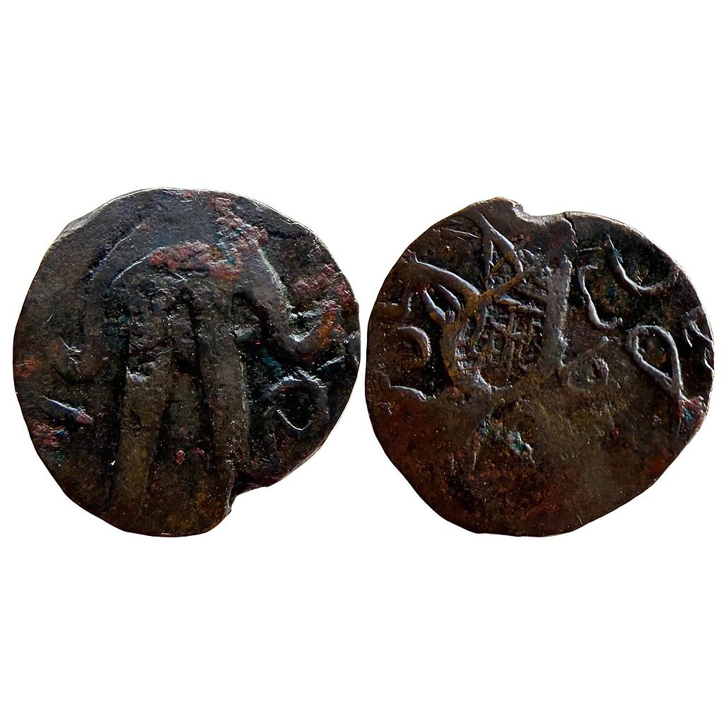 Ancient Later Kushanas Punjab Highly Debased Gold Unit