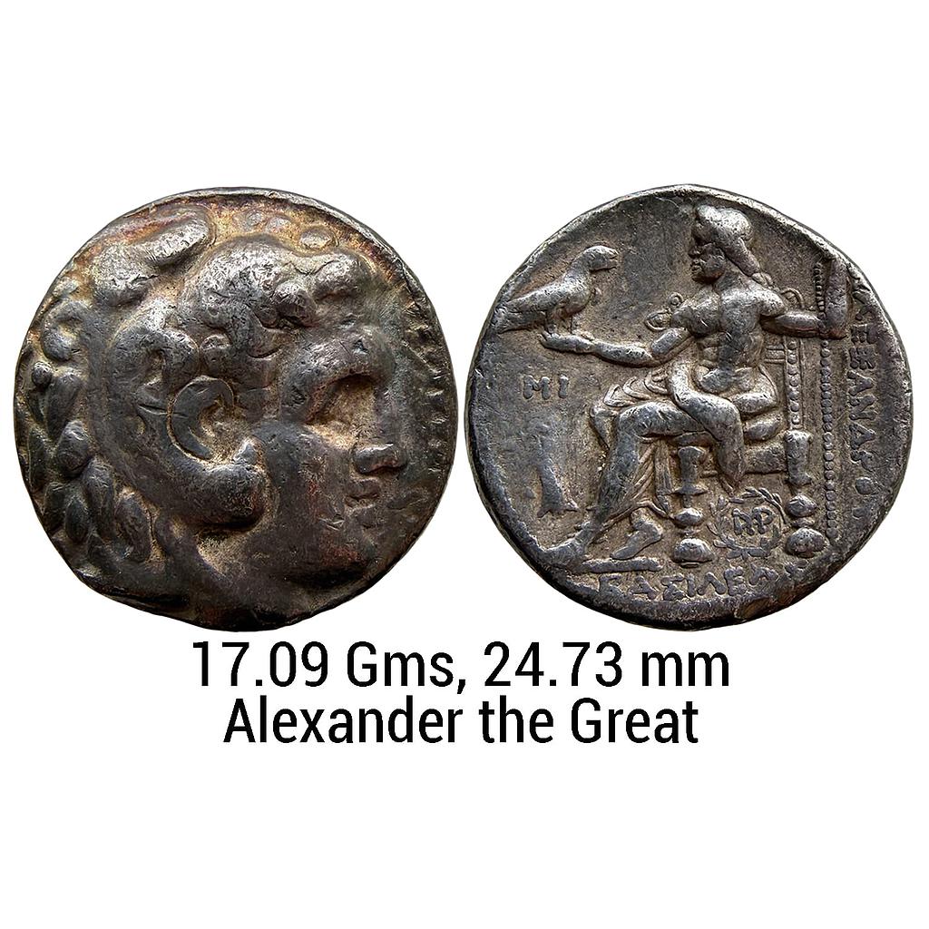 Ancient World Greece Kingdom of Macedon Hellenistic Period In the name of Alexander the Great Silver Tetradrachm