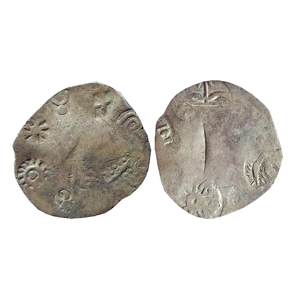 Ancient, Archaic Series, Punch Marked Coinage, attributed to Vatsa Janapada, Silver Karshapana
