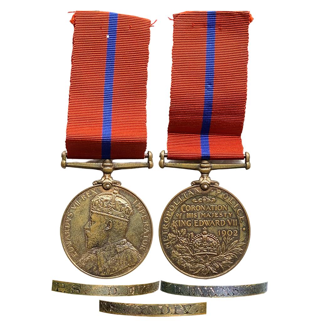 Great Britain Coronation Police 1902 AD Bronze Medal