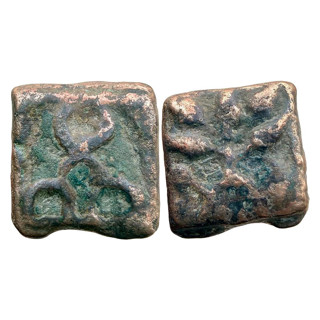 Ancient Deccan Region Anonymous Cast Copper Unit