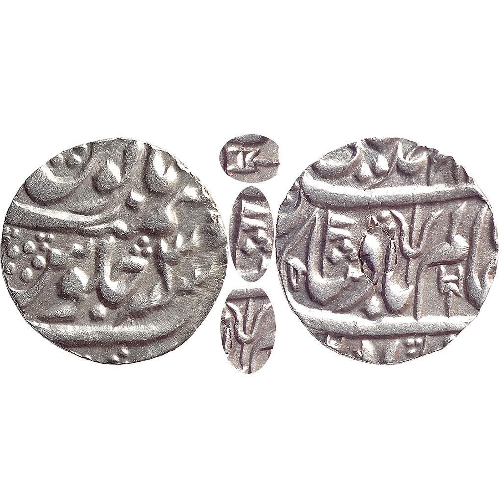 IK, Maratha Confideracy, INO Shah Alam II, Kora Mint, Silver Rupee
