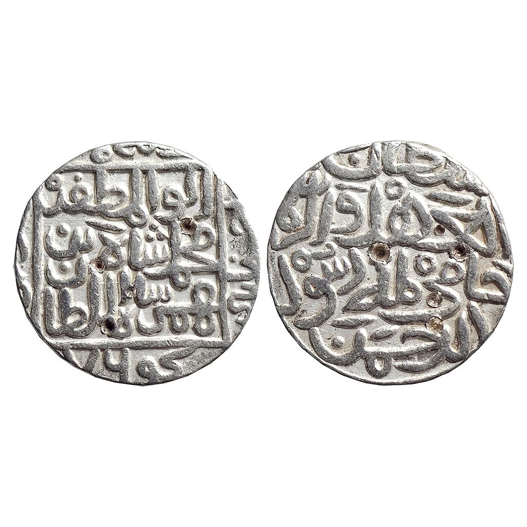 Bahamani Sultan, Muhammad Shah I, Hadrat Ahsanabad Mint, Silver Tanka