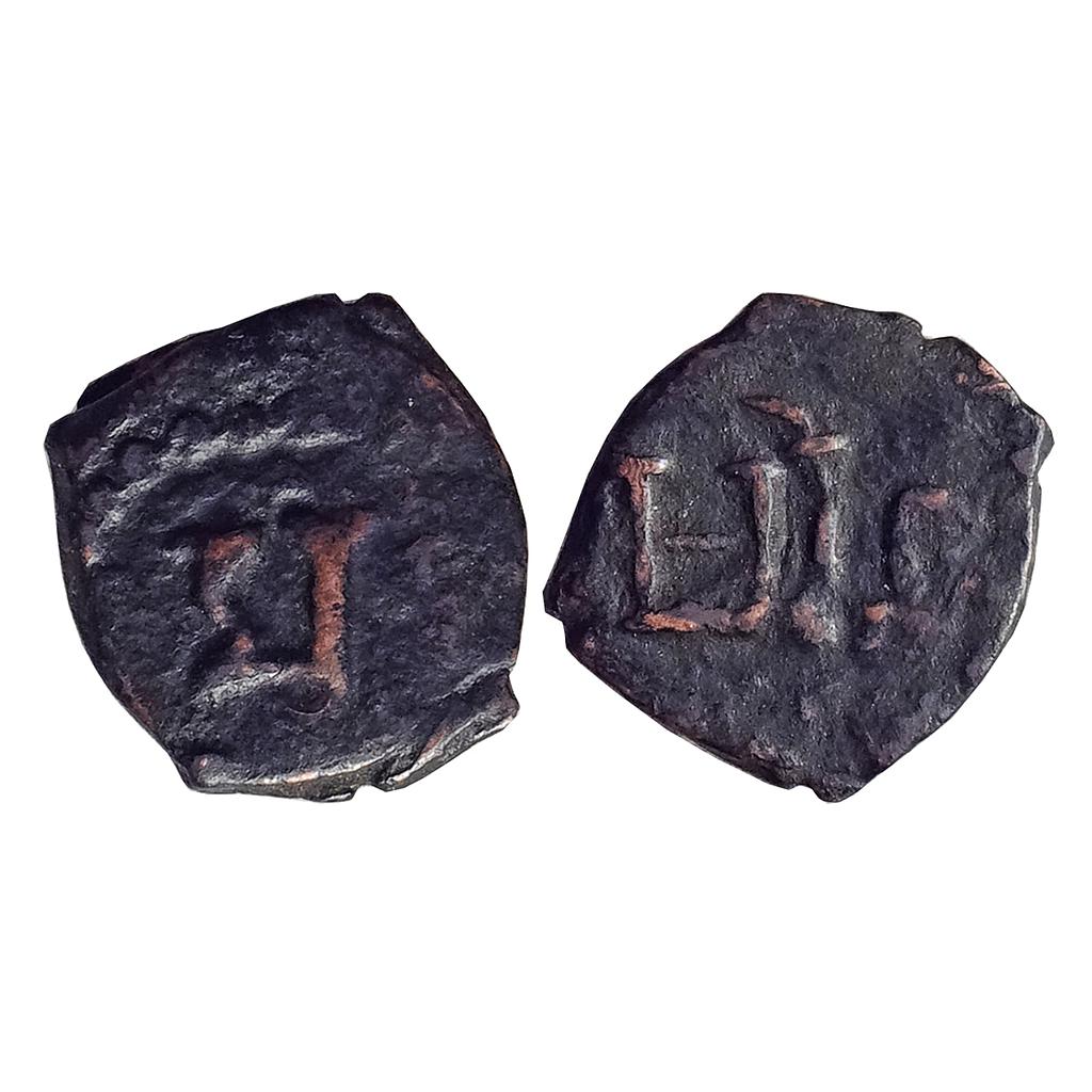 Ancient, Hunnic issue, Kashmir Smast, Copper Unit