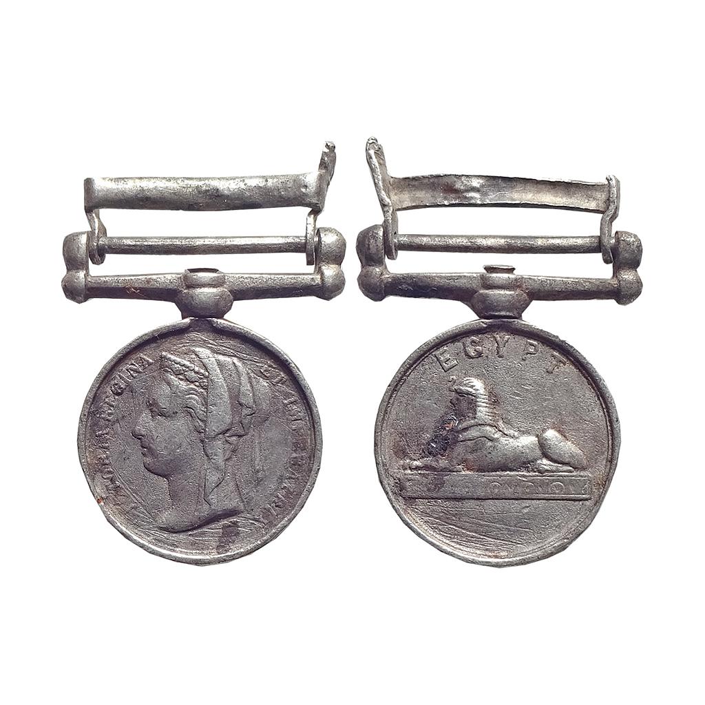 Egypt Medal, Victoria Regina ET Imperatrix, Silver Medal