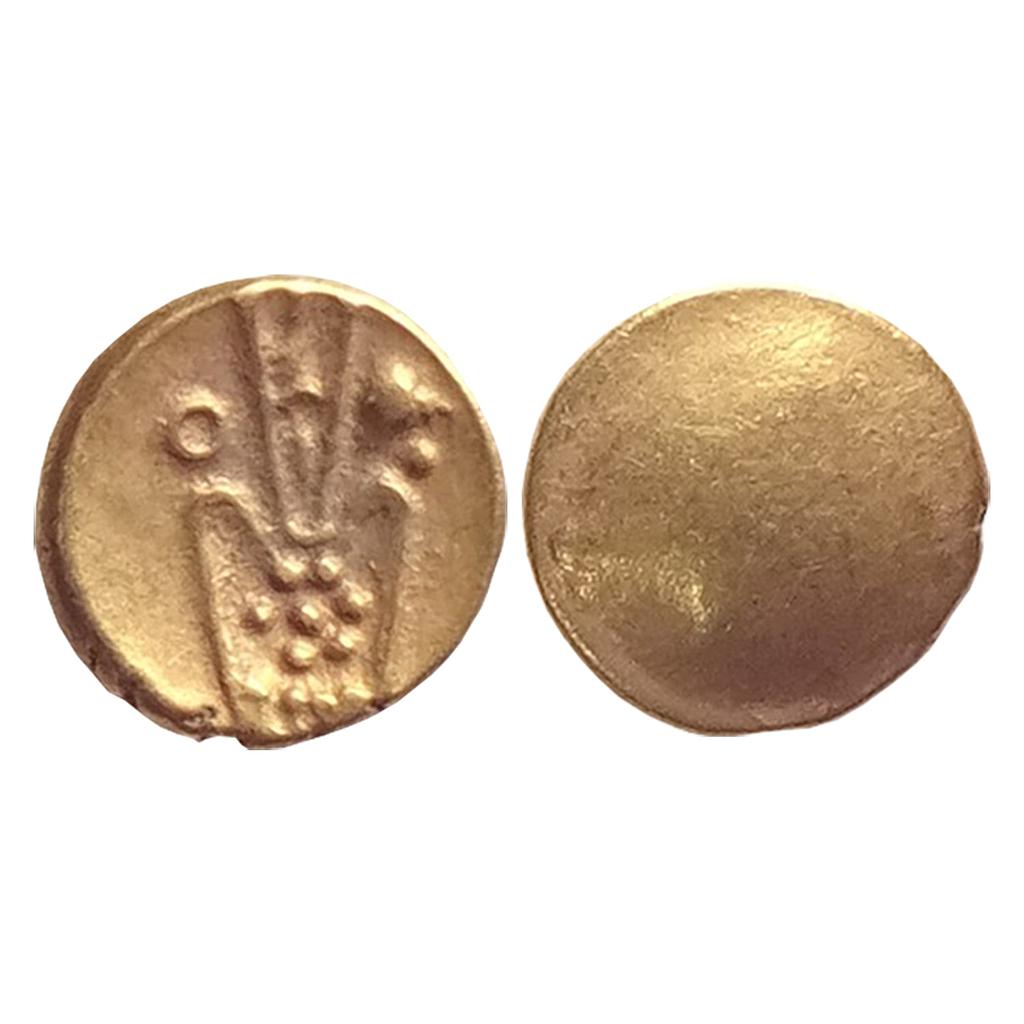 Vira Raya type Anonymous issue Gold Fanam