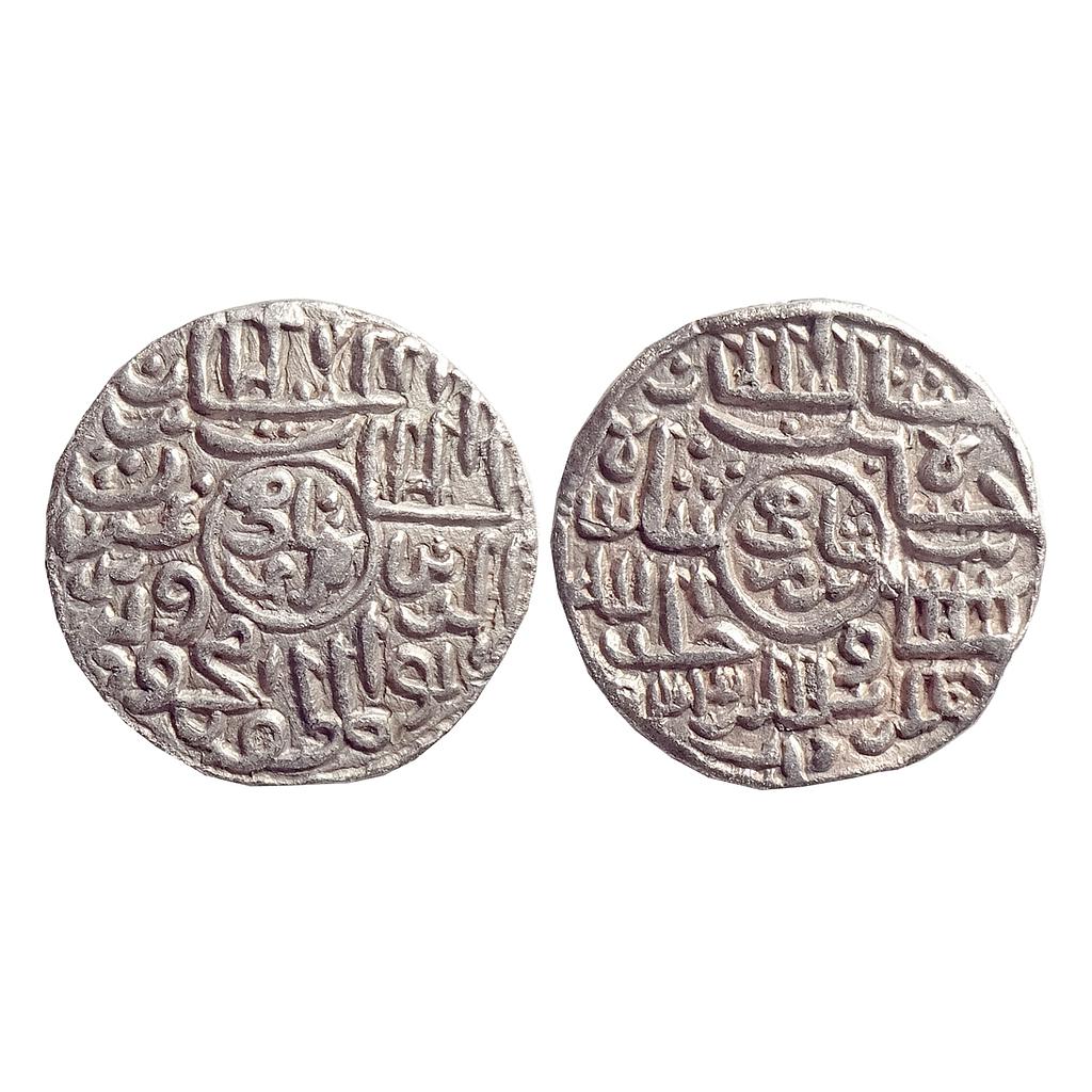 Bengal Sultan, Ghiyath Al-Din Mahmud Badr Shahi, “Da” Mint, Silver "Badr Shahi Tanka"