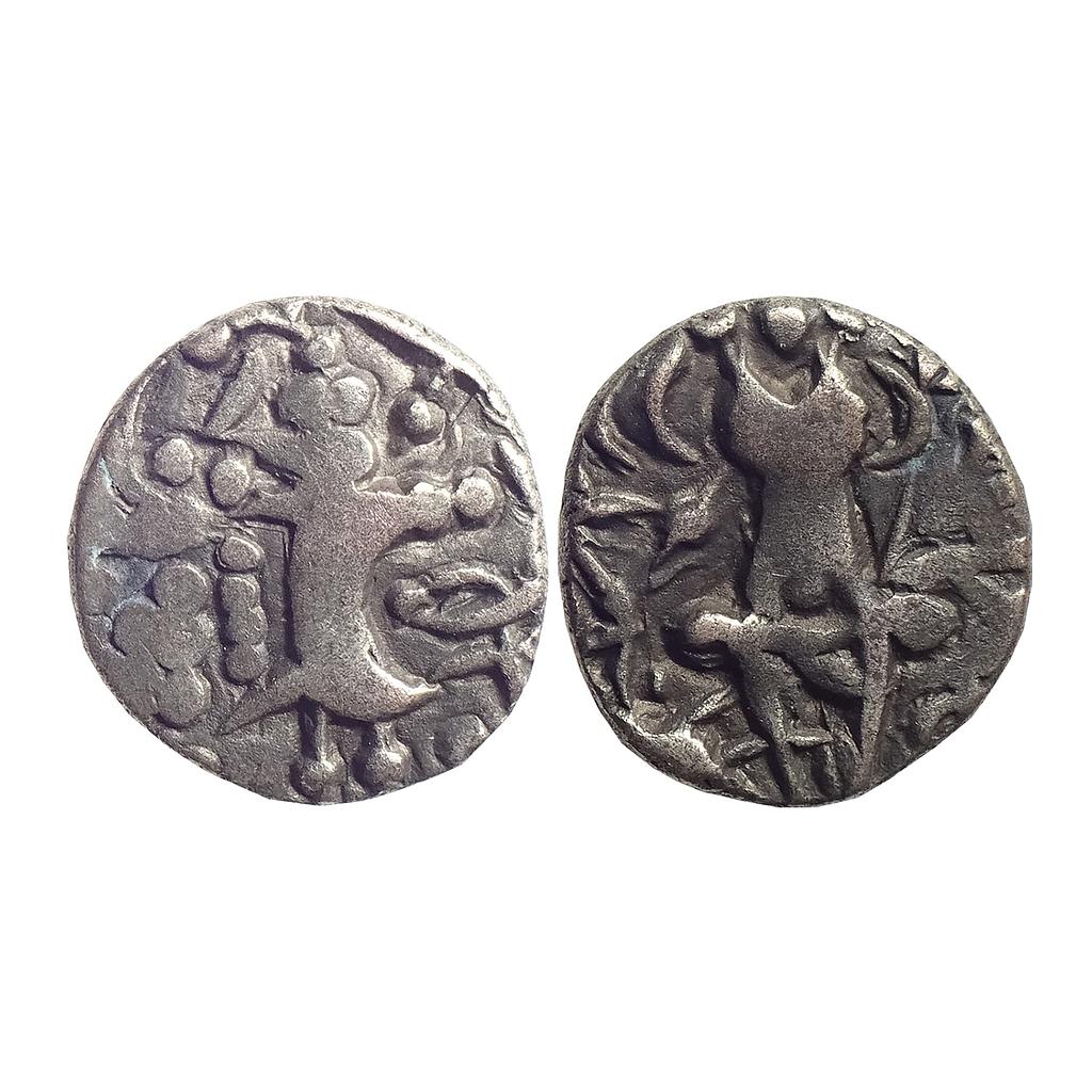 Ancient Kashmir Karkota Dynasty Kidara Debased Gold Dinara