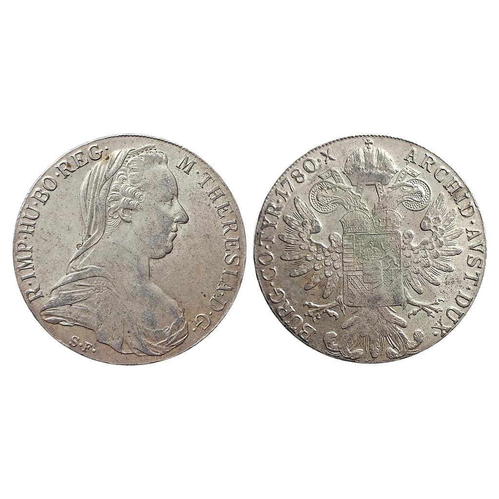Austria Habsburg Maria Theresia Silver 1 Thaler