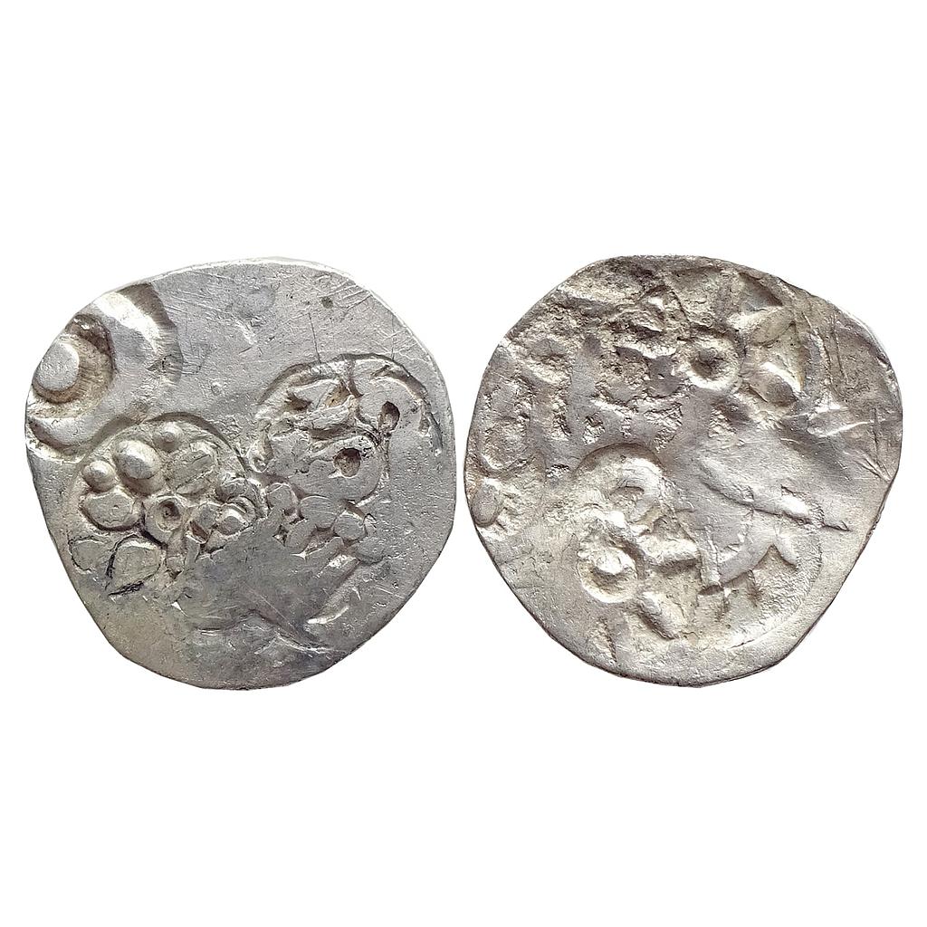 Ancient, Punch Marked Coinage from Son Valley, Usually attributed to Vatsa/Chedi Mahajanapada, Silver Karshapana standard