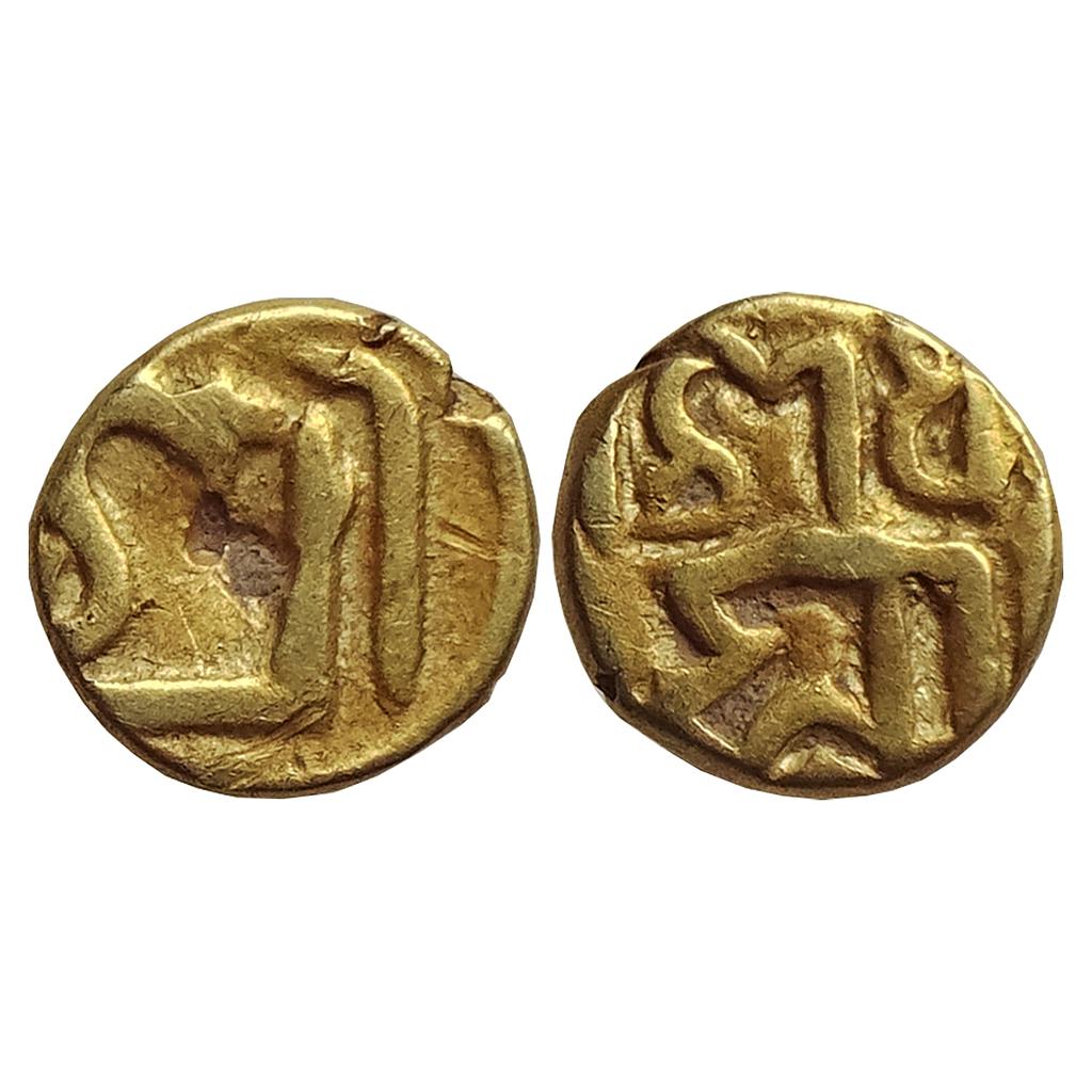 Nepal Shiva Simha Malla Dynasty Gold Mashaka