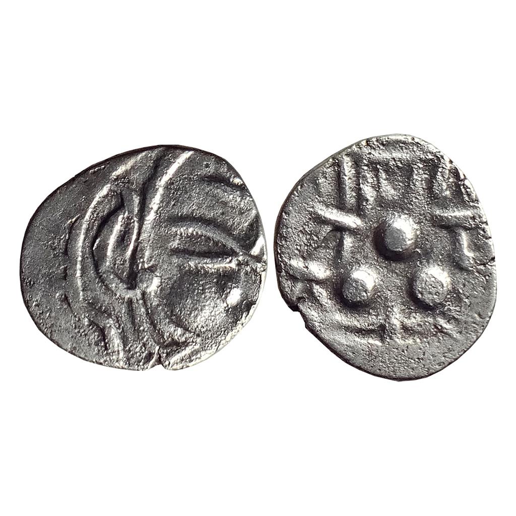 Pre-Islamic Multan, Multan under Chach of Alor, NM, ND, Silver Damma
