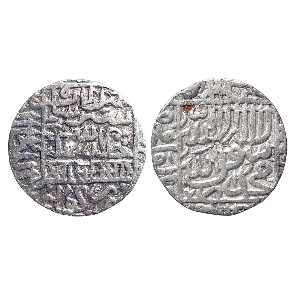 Delhi Sultan Sher Shah Suri Gwalior Mint Silver Rupee