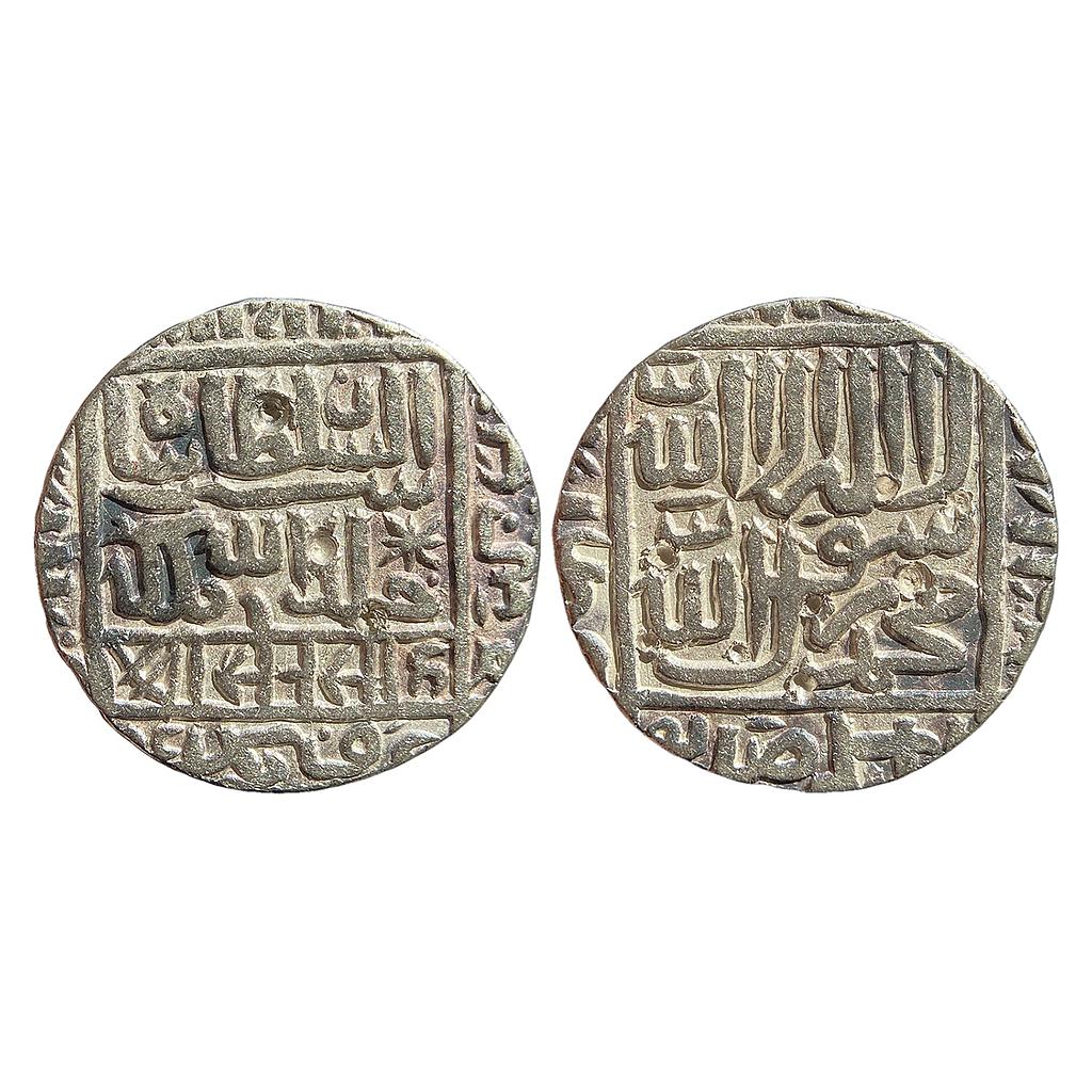 Delhi Sultan Sher Shah Suri Shergarh urf Shiqq Bhakkar Mint Silver Rupee
