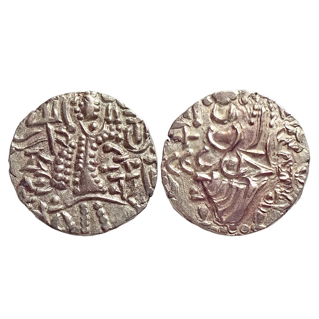 Ancient Kidarite Huns in Kashmir Base Gold Dinara