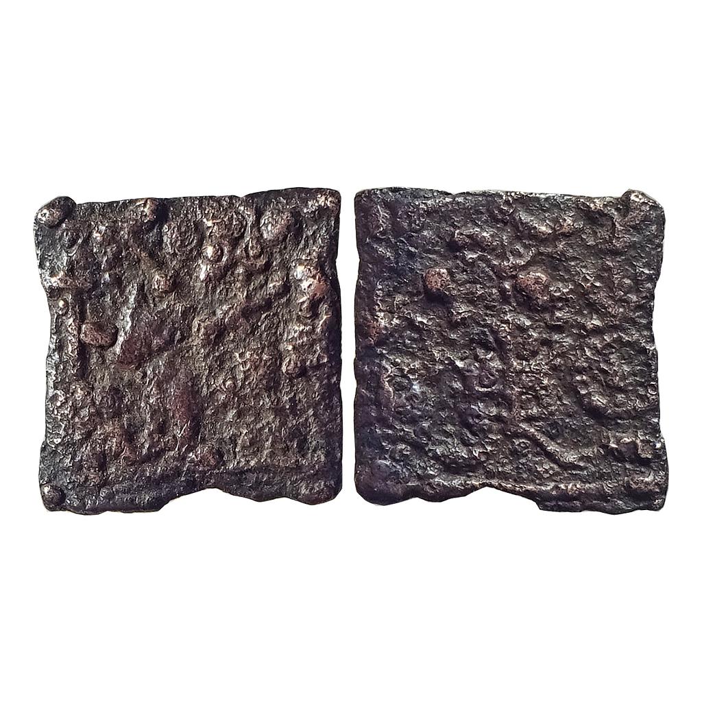 Ancient Ayodhya Visakhadeva Cast Copper Unit