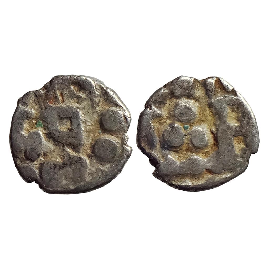 Samid Amirs of Multan Amir Munabbih-II NM ND Silver Bilingual Damma Qanhari Dirham