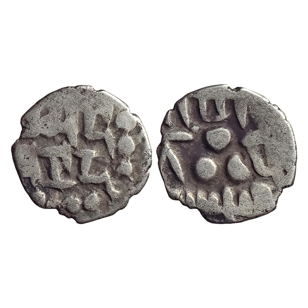 Samid Amirs of Multan Amir Asad NM ND Silver Post-reform Bilingual Damma Qanhari Dirham