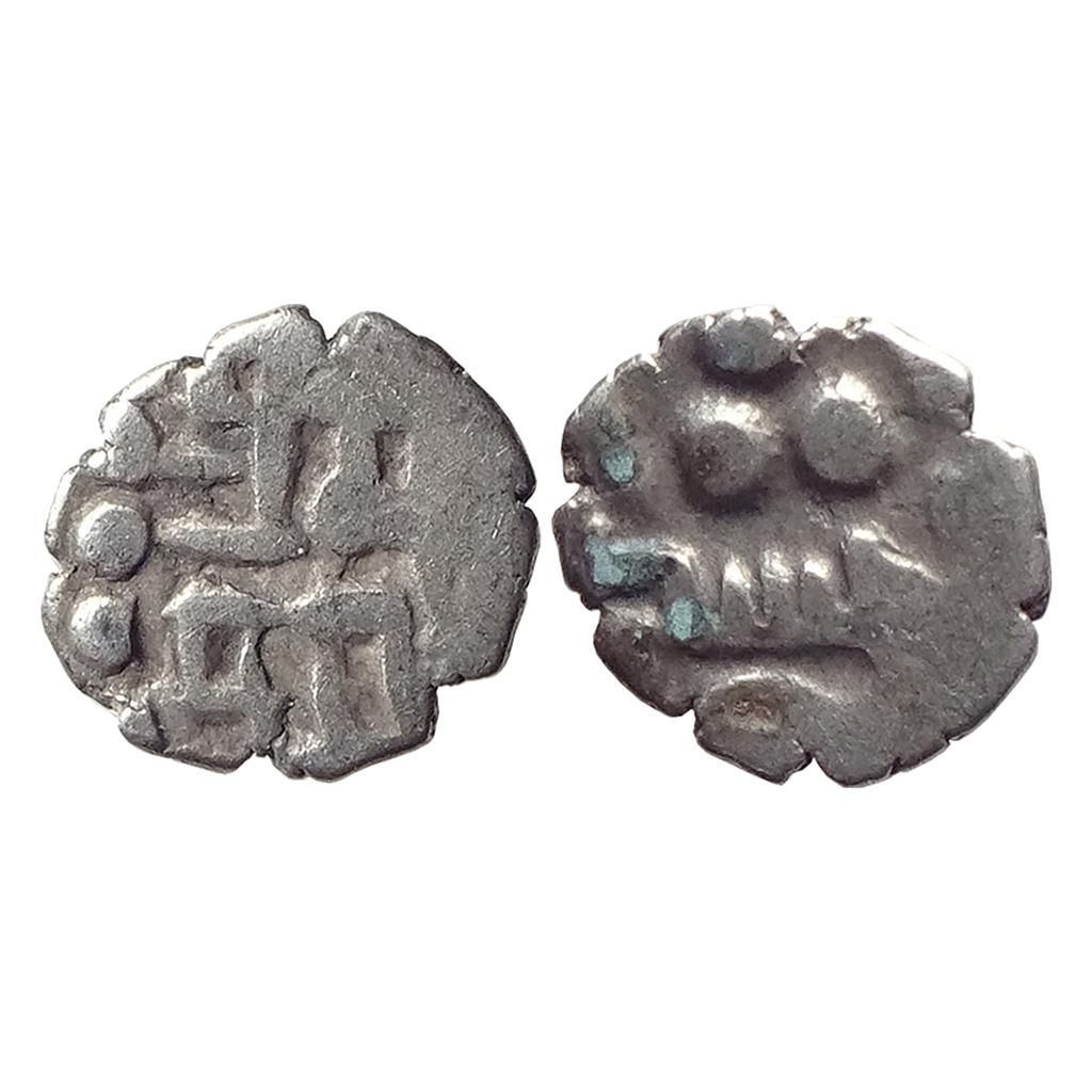 Samid Amirs of Multan Amir Asad NM ND Silver Pre-reform Bilingual Damma Qanhari Dirham