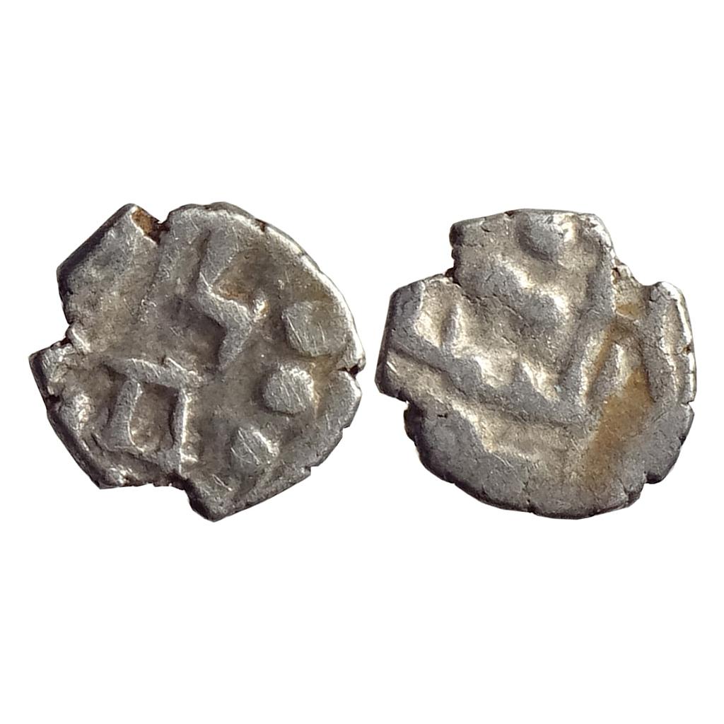 Samid Amirs of Multan Amir Munabbih-II NM ND Silver Bilingual Damma Qanhari Dirham