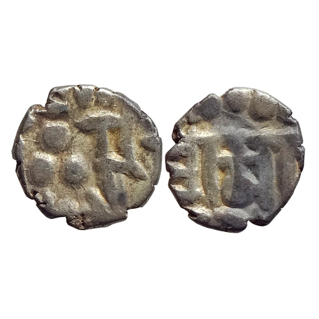 Samid Amirs of Multan Amir Munabbih-II NM ND Silver Bilingual Damma Qanhari Dirham
