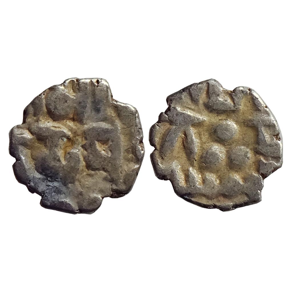 Samid Amirs of Multan Amir Munabbih-II NM ND Silver Bilingual Damma Qanhari Dirham