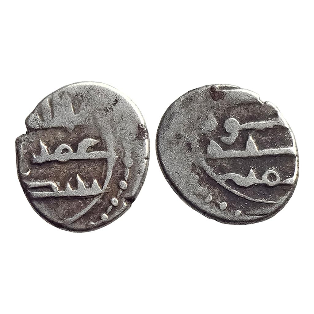 Habbarid Amirs of Mansurah al-Sind Amir Umar-III NM ND Silver Damma Qanhari Dirham