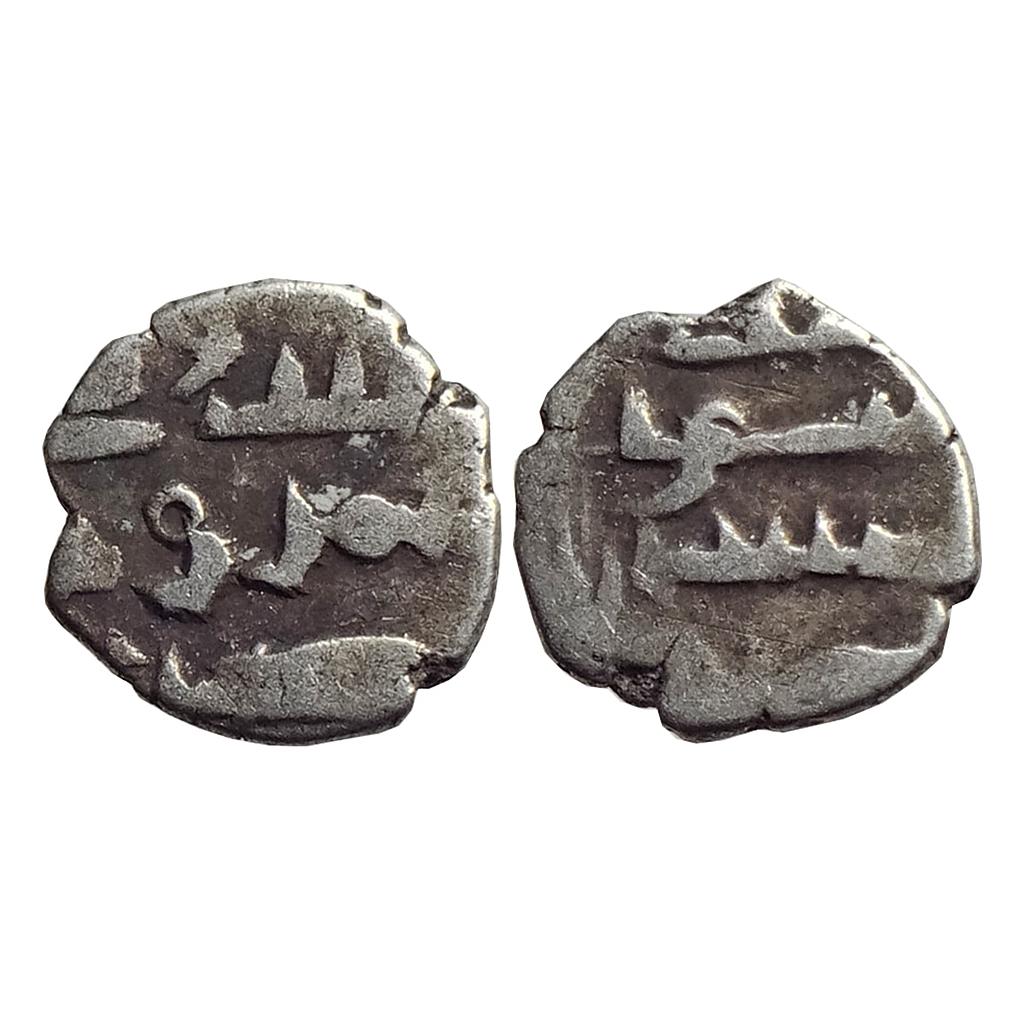 Habbarid Amirs of Mansurah Sind Amir Umar-IV NM ND Silver Damma Qanhari Dirham
