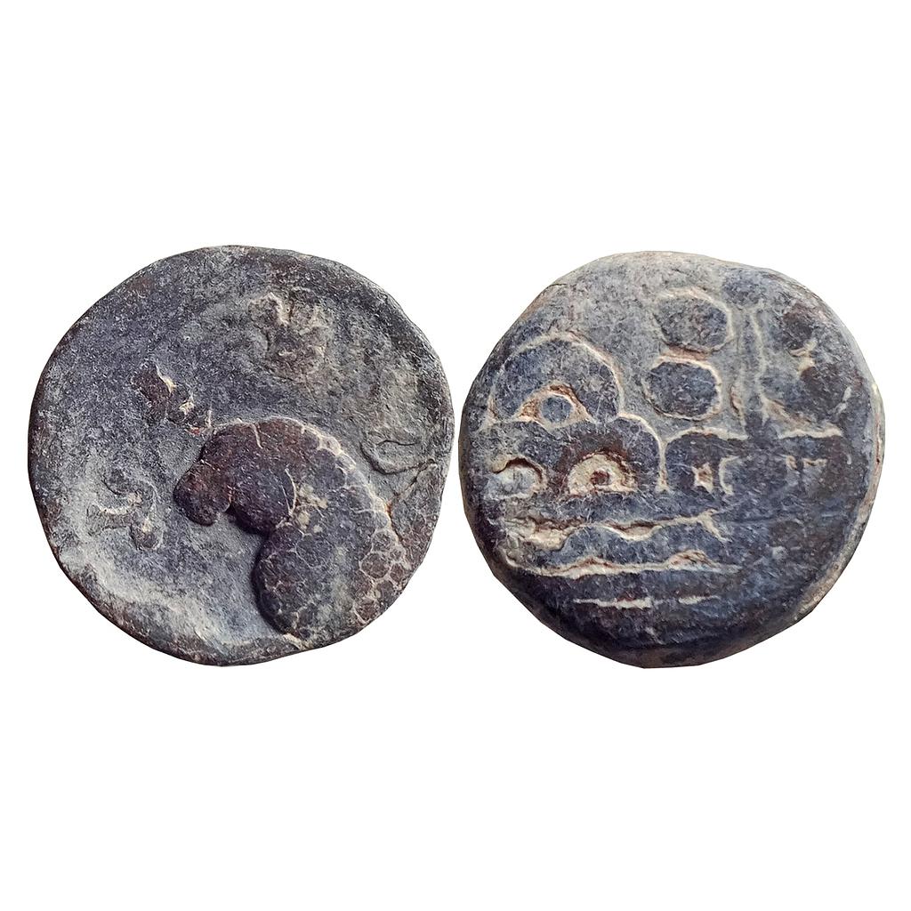 Ancient Kumaras of Karhad Kumara Isamula Junnar type Lead Unit