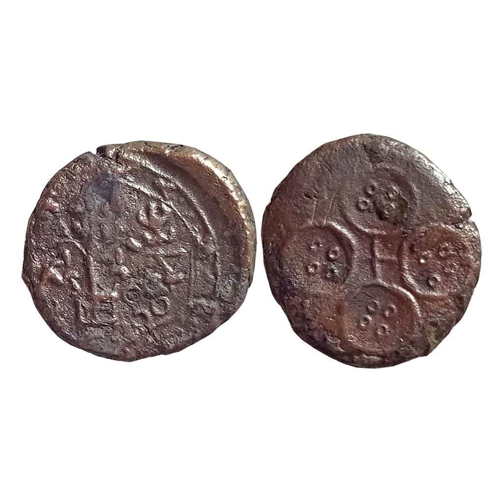 Ancient Ujjain Die-Struck Copper Unit