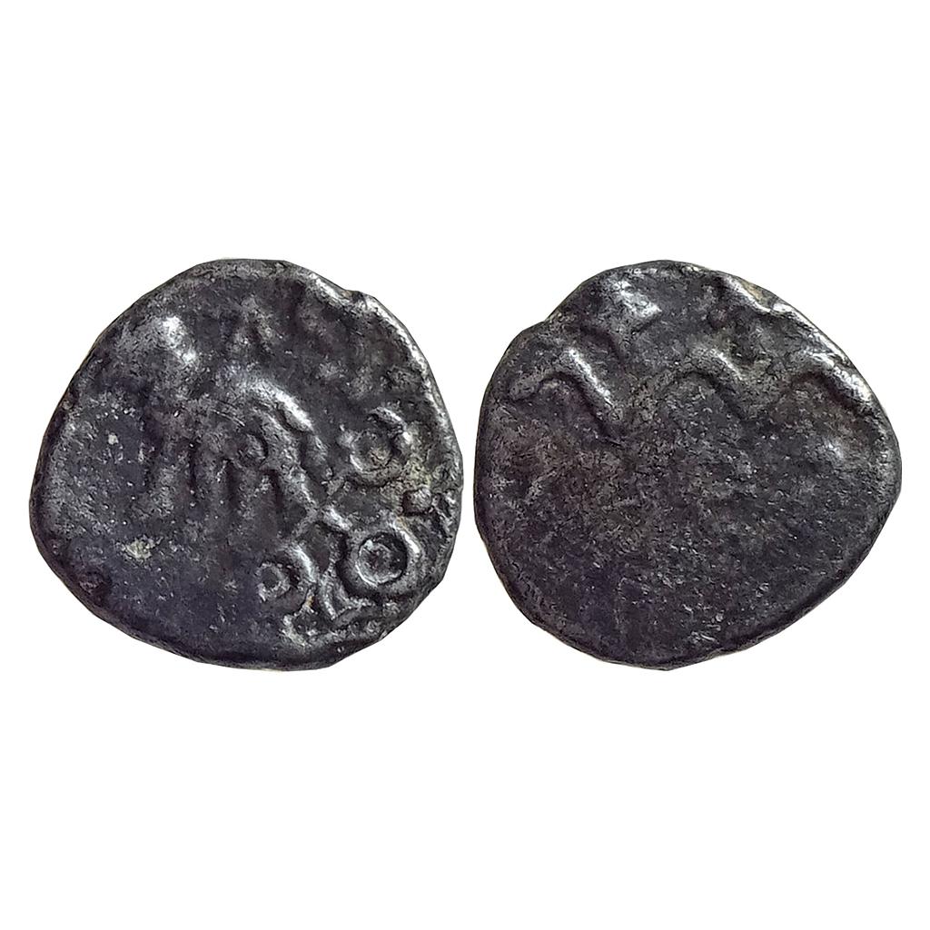 Ancient Pre Satavahana Vidarbha Overstruck Bronze Unit