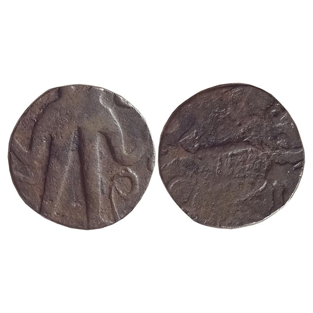 Ancient Later Kushanas Punjab Highly Debased Gold Unit