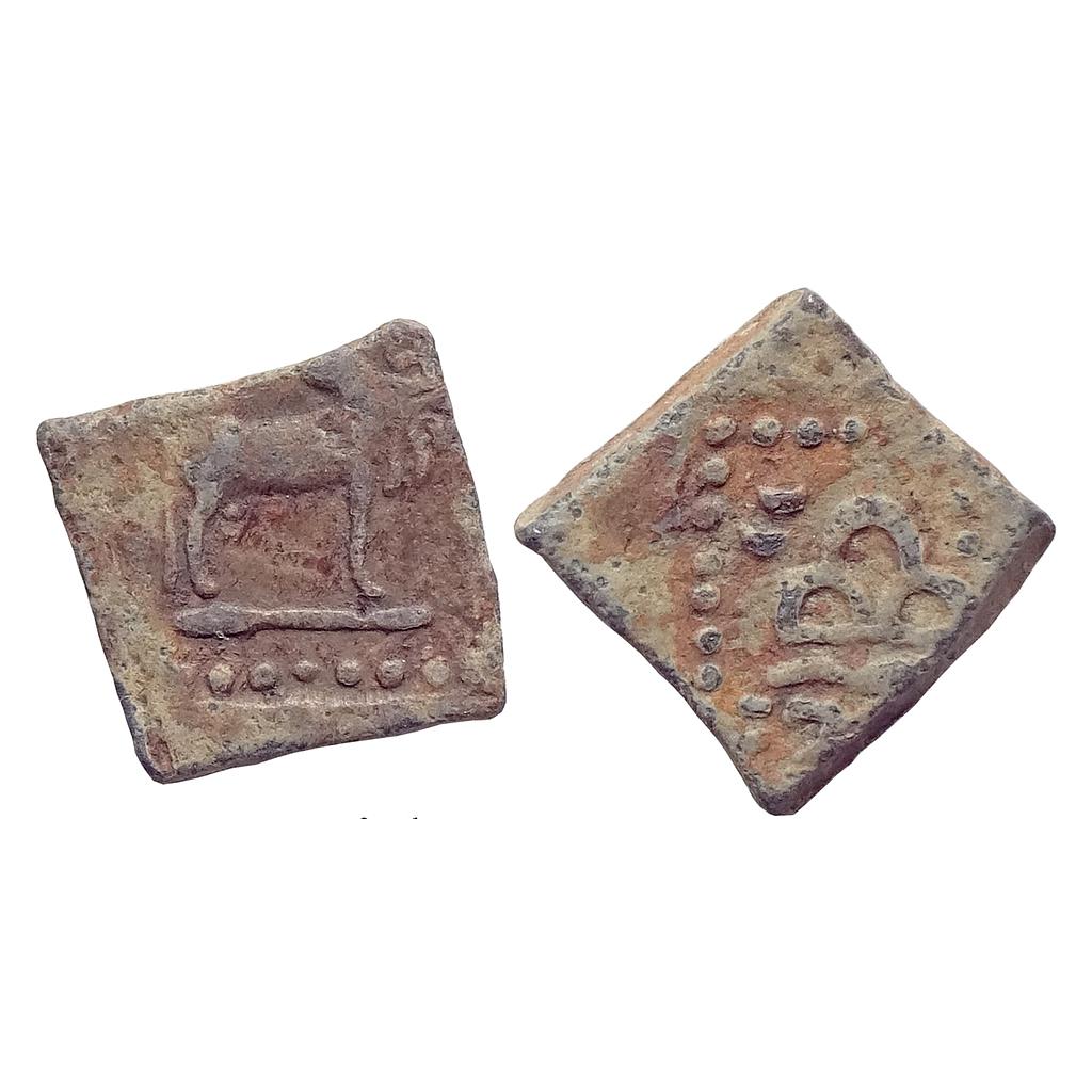 Ancient Western Kshatrapas Rudrasena III Lead Unit