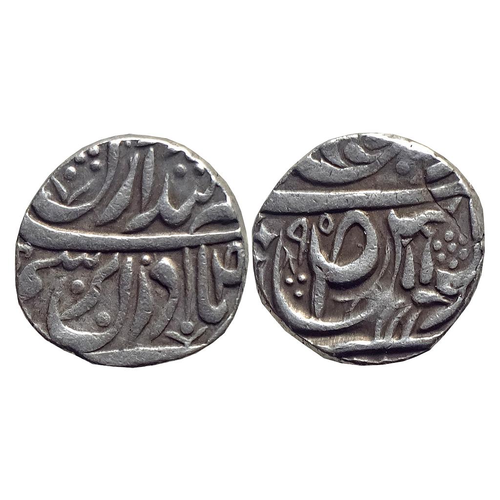 IPS Patiala State Karam Singh INO Ahmed Shah Durrani Sahrind Mint Silver Rupee