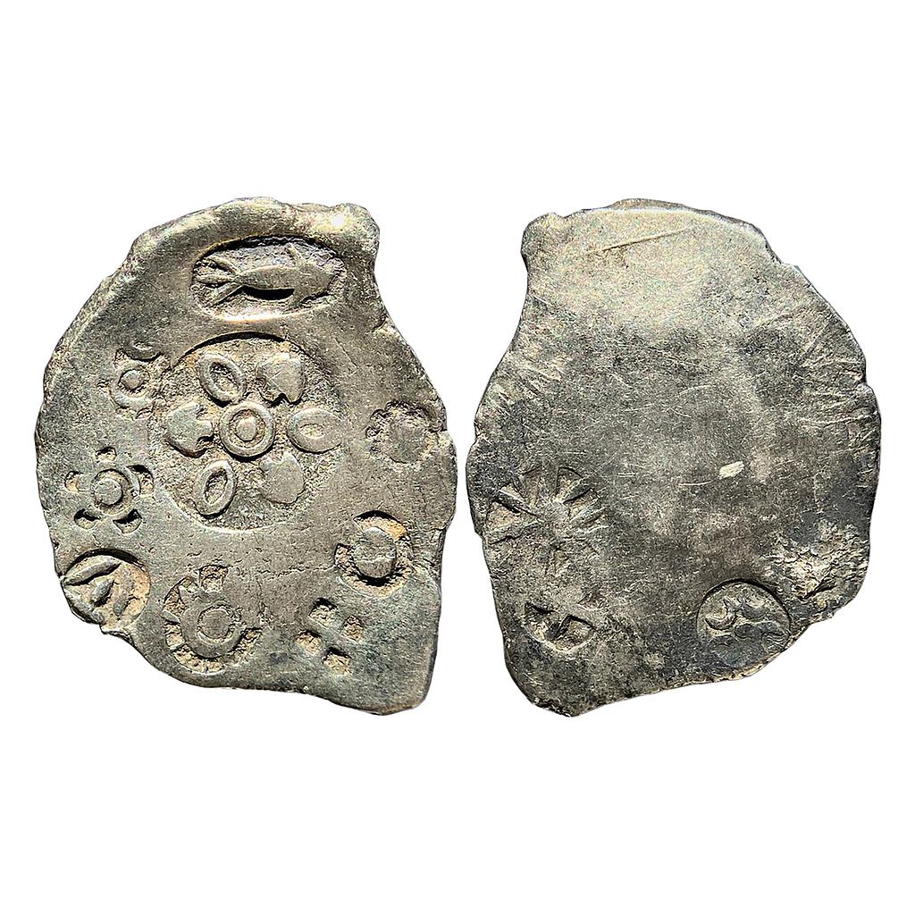 Ancient Punch Marked Coinage Magadha Mahajanapada Series 0 Silver Heavy Vimshatika