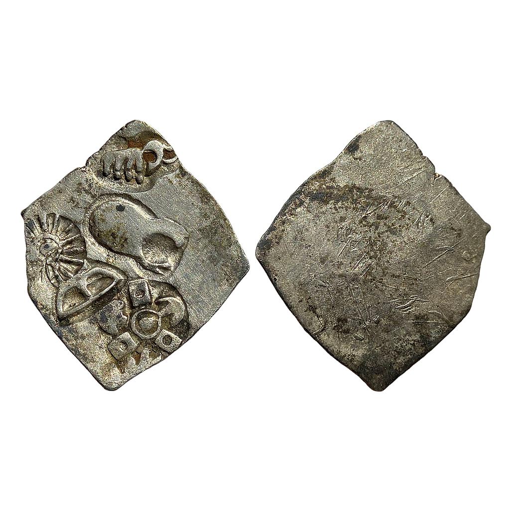 Ancient Punch Marked Coinage PMC of the lower Ganga valley Magadha Mahajanapada Series 1 Silver Karshapana