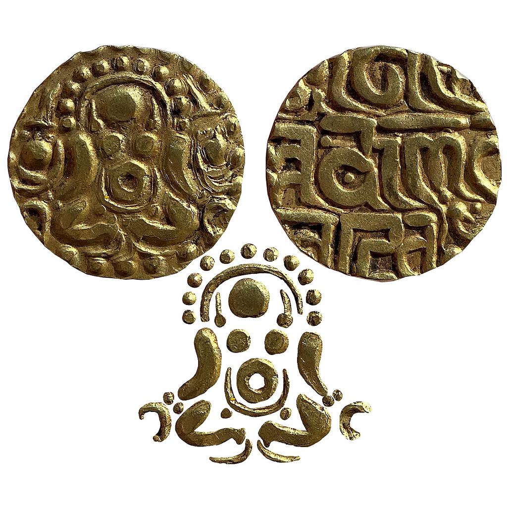 Chandellas of Jajekabhukti Sallakshana Varman Gold 4-1/2 Masha