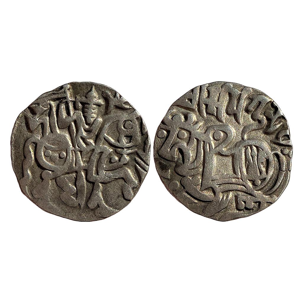 Hindu Shahi rulers of Oahind dynasty Shri Samantadeva Silver Jital