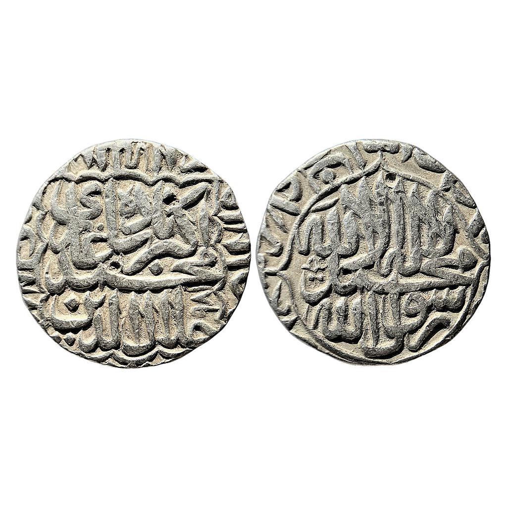 Mughal Akbar Dar-ul-Khilafat Agra Mint Silver Rupee