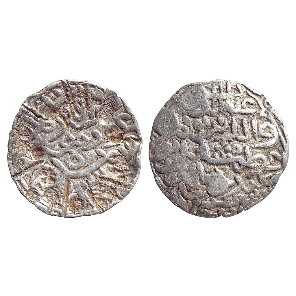 Bengal Sultan Ghiyath Al-Din Azam Shah Hadrat Firuzabad Mint Silver Tanka