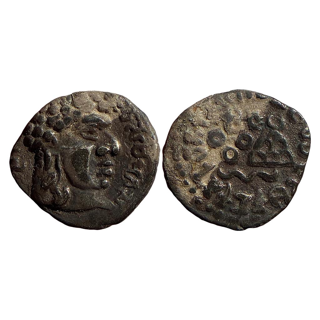 Ancient Satavahanas Vasistiputra Siri Satakarani Universal portrait type Silver Unit