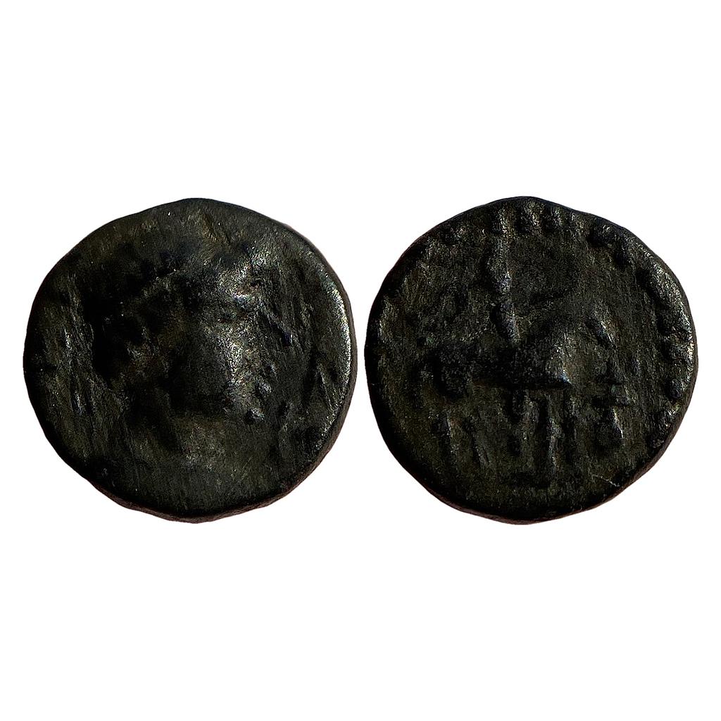 Ancient Kushanas Soter Megas Copper Fraction Unit