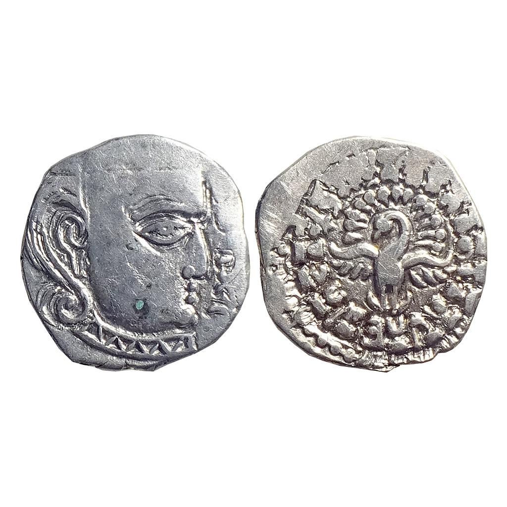 Ancient Guptas Skandagupta Madhyadesha type Silver Drachma