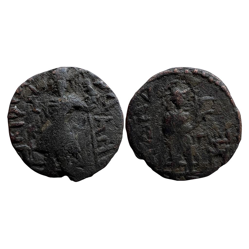 Ancient Kushanas Kanishka I Copper Drachm