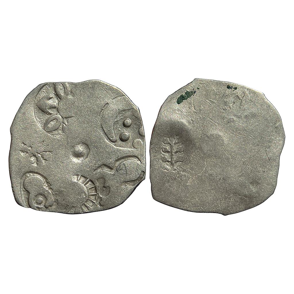 Ancient Punch Marked Coinage Magadha Mahajanapada Silver Karshapana