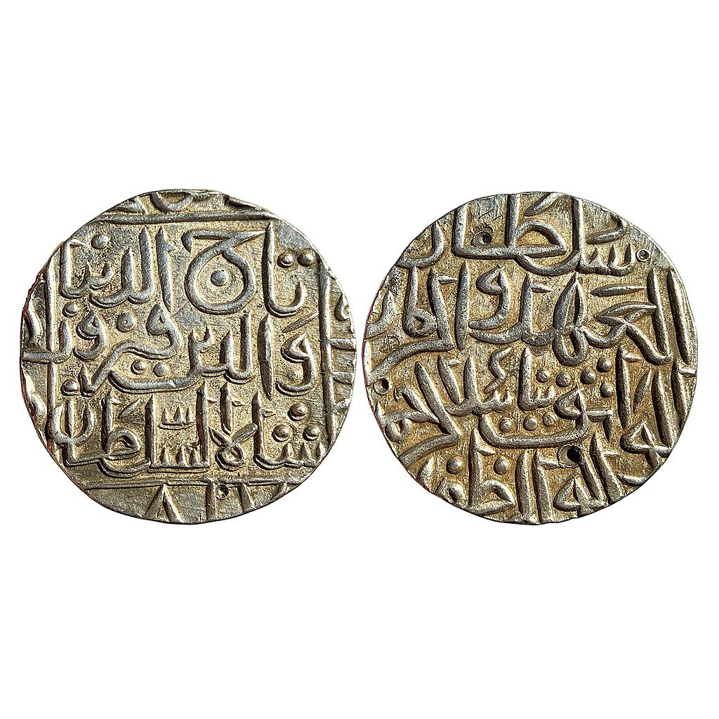 Bahamani Sultan Taj ud din Firuz Hadrat Ahsanabad Mint Silver Tanka