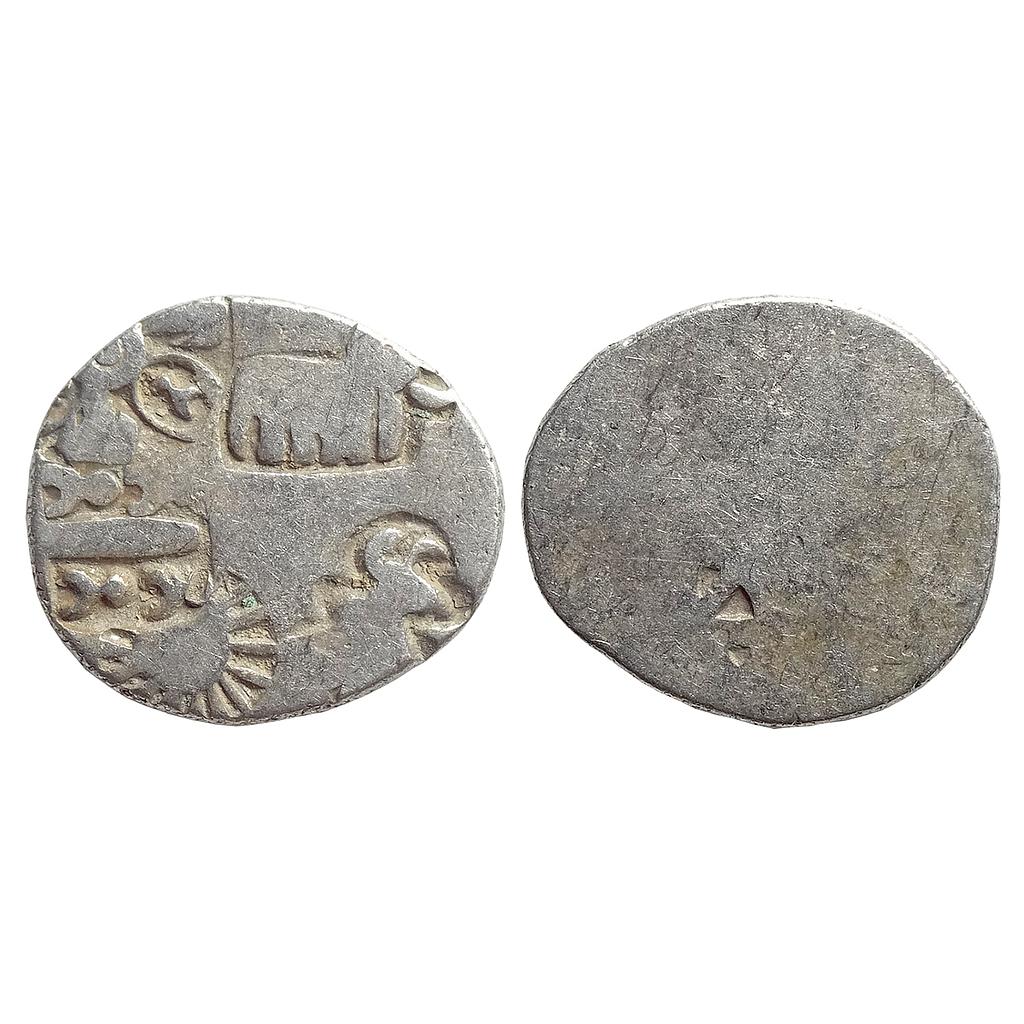 Ancient Mauryan Punch Marked Coinage Magadha Imperial Silver Karshapana