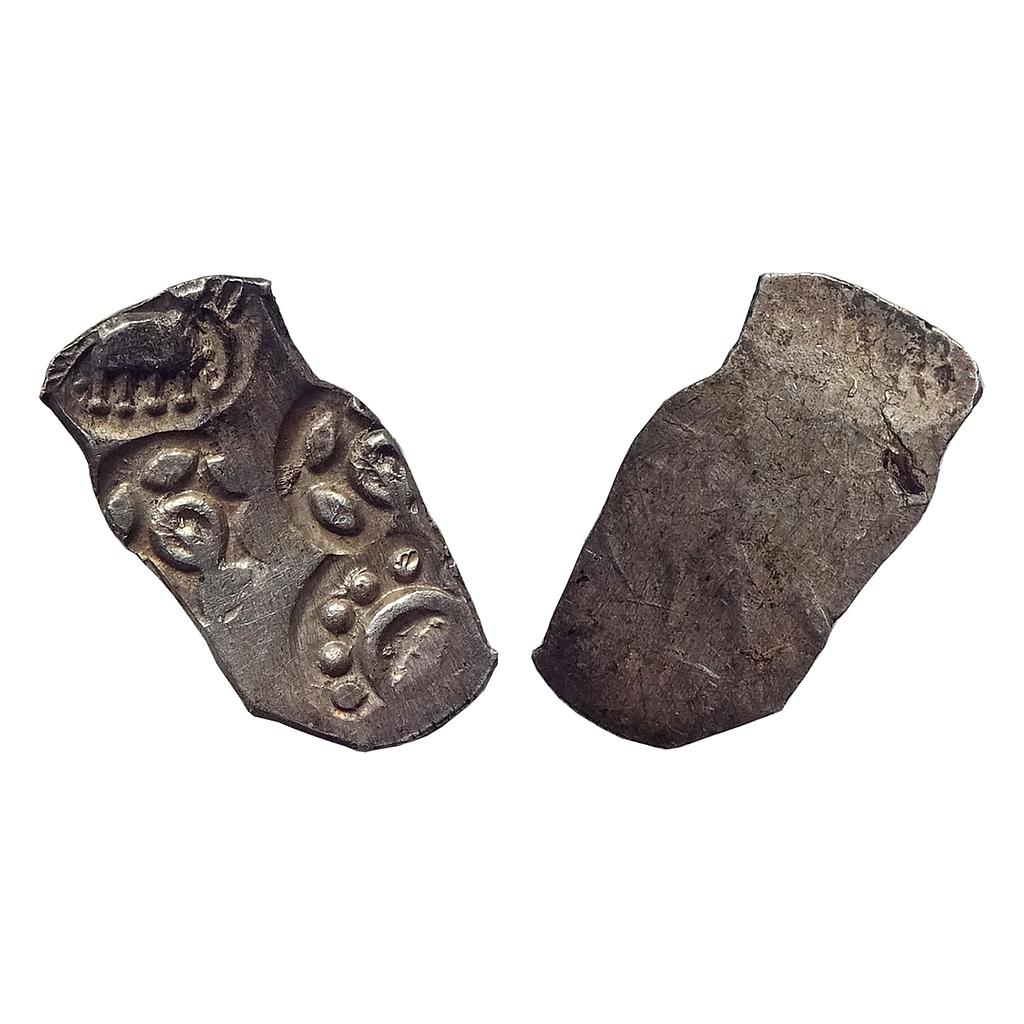 Ancient Vidarbha Janapada Silver "1/2 Karshapana"