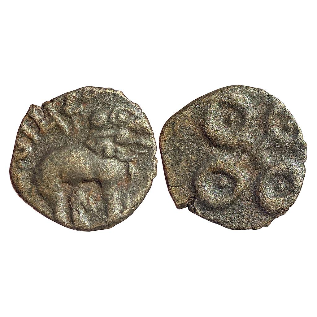 Ancient Satavahanas Vasistiputra Siri Pulumavi Potin Unit